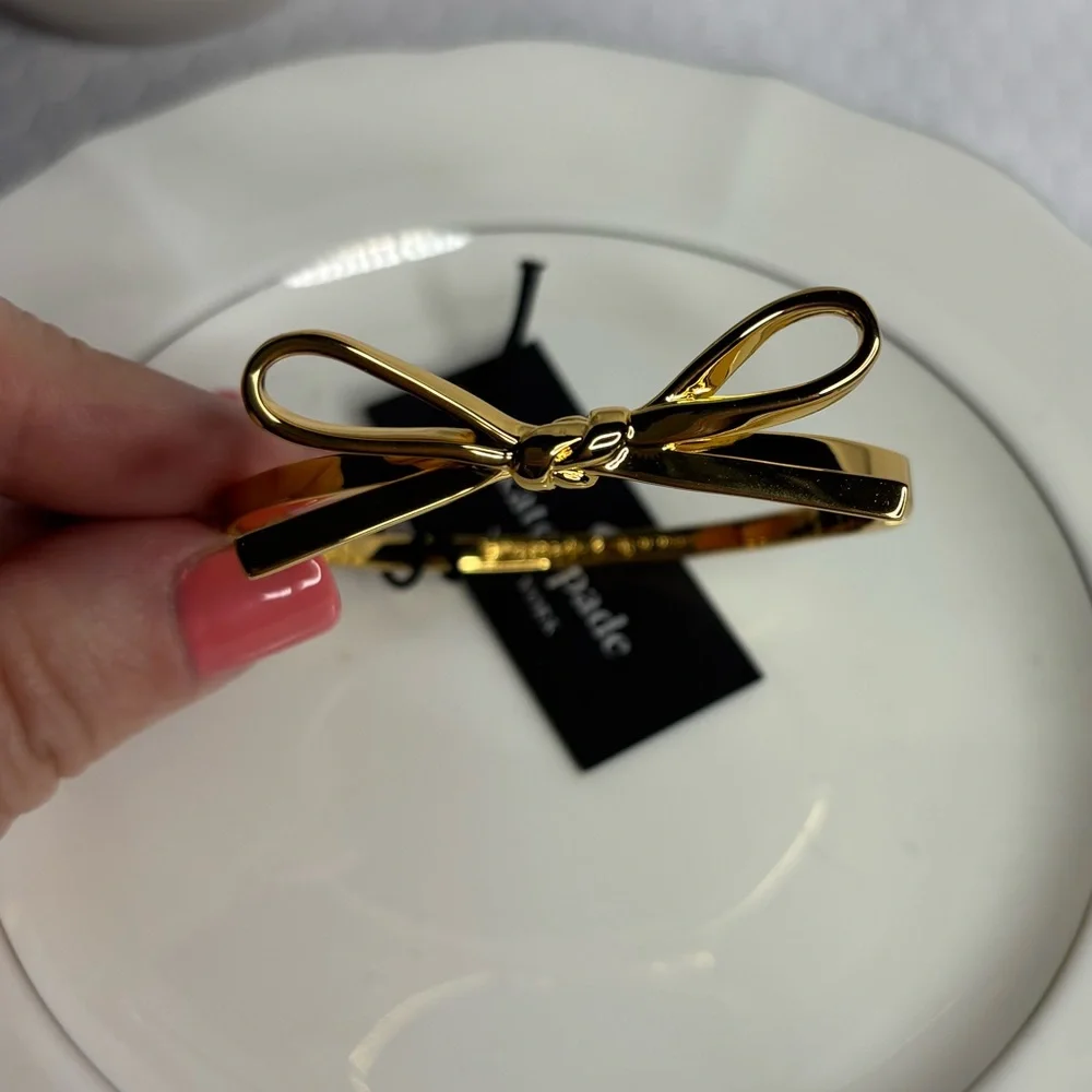 Kate Spade Skinny Mini Bow Bangle NWT - Picture 4 of 7